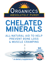 Load image into Gallery viewer, Chelated Minerals: A natural aid for muscle cramps &amp; bone loss!
